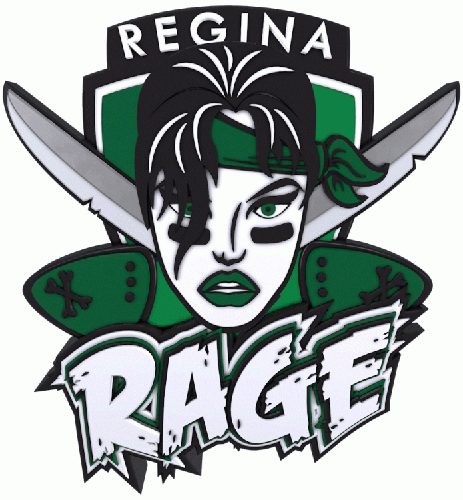 regina rage 2012-pres primary logo iron on transfers for T-shirts